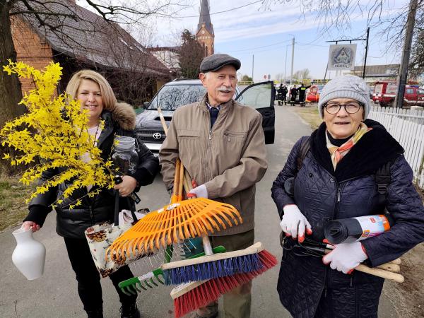 Piękna akcja - Gmina Lubicz sprząta Drwęcę !