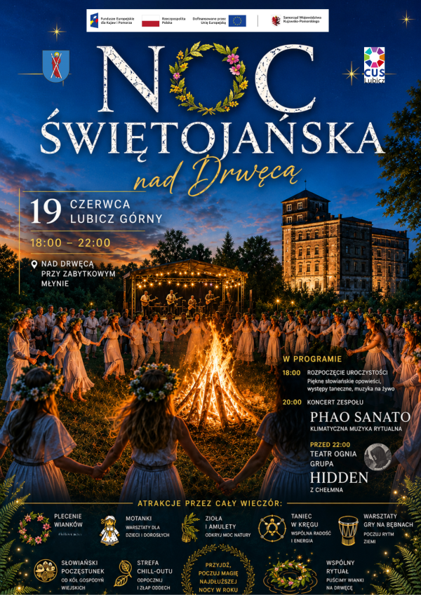 Noc Świętojańska nad Drwęcą